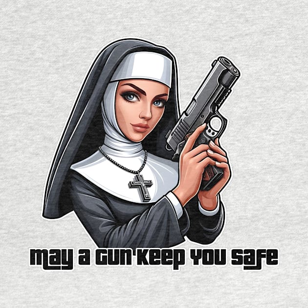 Gun Bless You by Rawlifegraphic